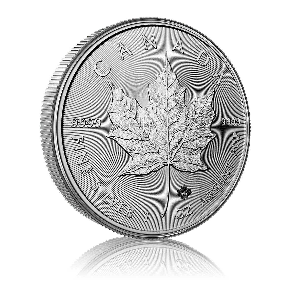 1oz Silver Canadian Maple Leaf (2021) 4